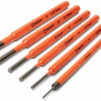 Crescent 6 Piece Set, 7", Pin Punch - CPPS456