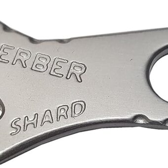 Gerber Gear Shard Keychain - Multitool Keychain with Bottle Opener, Screwdriver, and Wire Stripper - EDC Gear and Equipment - Silver