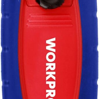 WORKPRO W018003 Razor Blade Scraper, Fully Retractable, 4-Positions (Single Pack)