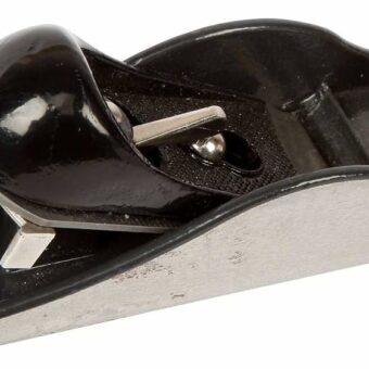 WORKPRO W052002 Block Plane, 1-5/8 In. Wide Blade, Cast Iron Body, Adjustable Cutting Depth, Black (Single Pack)