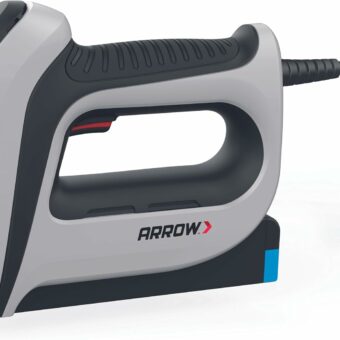 Arrow T50ACD Heavy Duty Corded Electric Staple Gun for Upholstery, Furniture, Office, Decorating, Fits 1/4", 5/16”, 3/8", or 1/2" Staples