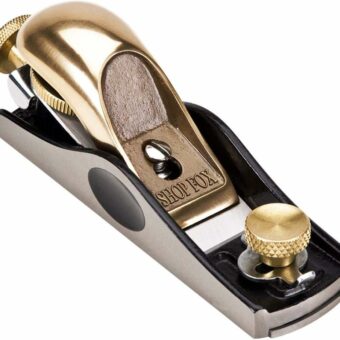 Woodstock D3831 Adjustable Block Plane, 1-3/8-Inch Blade