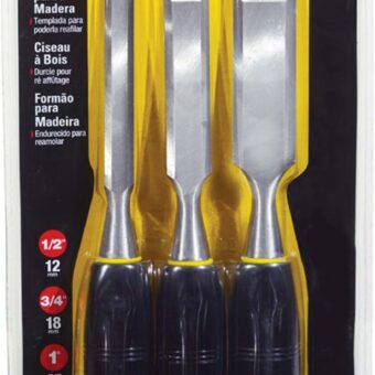 3PC WOOD CHISEL SET