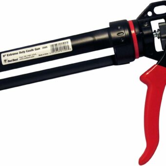 Red Devil 3989 9" Extreme Duty Caulk Gun - Thrust Ratio 26:1,Black