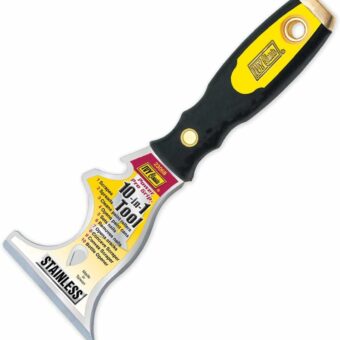 IVY Classic 23068 10-in-1 Painter’s Tool with Stainless Steel Blade, 1 Pack