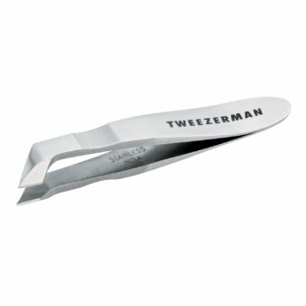 Tweezerman Men's Mini Hangnail Squeeze Snip Nipper, Silver