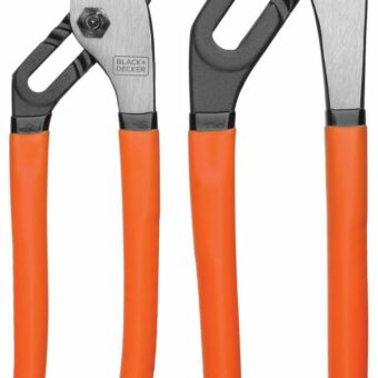 BLACK+DECKER Slip Joint Pliers, 2 Pack (BDHT84001)