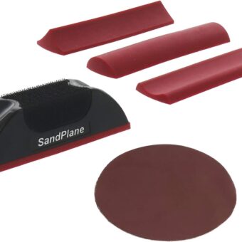 Milescraft 1620 SandPlane - Hand Sanding Tool for Intricate Surfaces, 5"