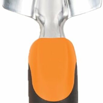 Fiskars Trowel - Heavy Duty Gardening Hand Tool with Hang Hole - For Digging and Planting - Rust Resistant Cast Aluminum - Ergonomic Handle and Comfort Grip - Gardening Tools for Yard