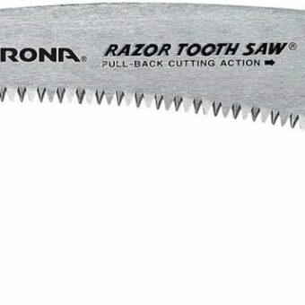 Corona Tools 13-Inch RazorTOOTH Pruning Saw | Tree Saw Designed for Single-Hand Use | Curved Blade Hand Saw | Cuts Branches up to 7" in Diameter | RS 7120