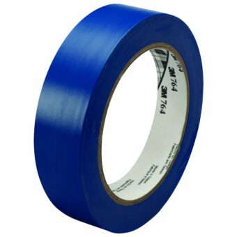 3M™ General Purpose Vinyl Tape 764, Blue, 1 in x 36 yd, 5 mil