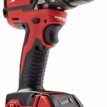 Milwaukee 2801-21P M18 18-Volt Lithium-Ion Compact Brushless Cordless 1/2 in. Drill/Driver Kit