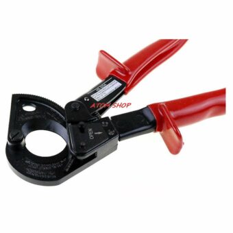 Heavy Duty Ratchet Cable Cutter Cut Up to 240mm Ratcheting Wire Cut Hand Tool CableCutter-DR-(HS-325A)-R/K