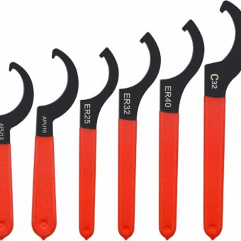 4/6/10pcs Coilover Spanner Wrench Set, Coilover Wrench, C-Shape Spanner Wrench, Shock Spanner Hook Wrench Tools, for Suspension System and Shock Adjustment(6pcs)