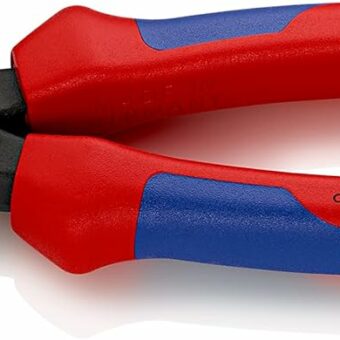 Knipex 09 12 240 9.5-Inch Ultra-High Leverage Lineman's Pliers with Fish Tape Puller and Crimper