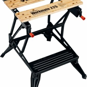 BLACK+DECKER Portable Work Bench and Vise (WM225-A)