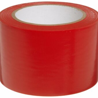 Brady 108' Length, 3" Width, B-725 Vinyl Tape, Red Color Aisle Marking Tape - 58251