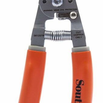 Southwire - 58277940 Tools & Equipment S612STR 4-10 AWG SOL & 6-12 AWG STR Ergonomic Handles Wire Stripper/Cutter