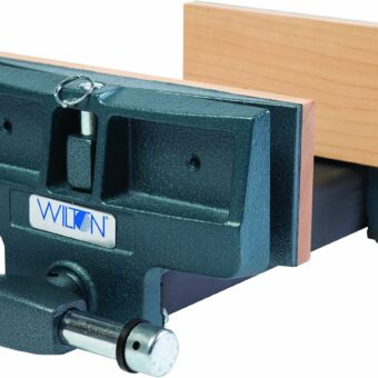 Wilton Woodworking Vise, 4" x 10" Jaw, 13" Max Jaw Opening, Rapid-Action (Model 79A)