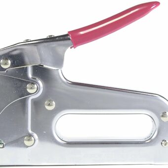 Arrow T18 Heavy Duty Staple Gun with Rear-Load Magazine for Low Voltage Cables and Wiring, Fits Wires up to 3/16-Inch Diameter