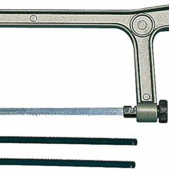 Teng Tools Mini Hacksaw Frame Plus 3 x 6 Inch Hacksaw Blades - 705