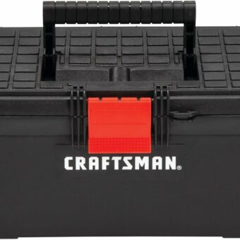 CRAFTSMAN Tool Box, Tool Storage, Lockable, Black, 16 Inch (CMST16005)