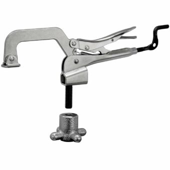 Strong Hand Tools PTTD634 Drill Press Clamp with Crank Handle, Quick-Set Hold Down Clamp