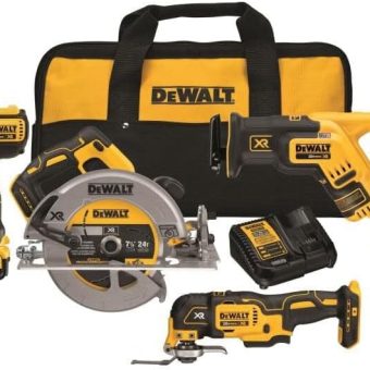 DEWALT 20V MAX Power Tool Combo Kit, 6-Tool Cordless Power Tool Set with 2 Batteries and Charger (DCK694P2)