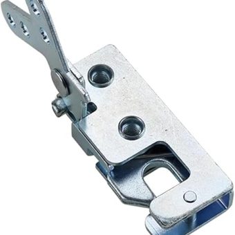 Press Type Mechanical Door Lock Concealed Toolbox Hasp Lock Industrial Cabinet Door Toggle Lock 1Pcs(DK618-7R)