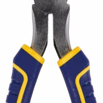 IRWIN VISE-GRIP Long Nose Pliers with Wire Cutter, 8-Inch (2078218)