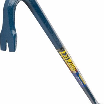 ESTWING Gooseneck Wrecking Bar - 3/4" x 24" Pry Bar with Angled Chisel End & Forged Steel Construction - EWB-24